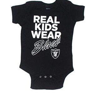 Baby Boys Raiders Bodysuit Size 6-9 Months NWT